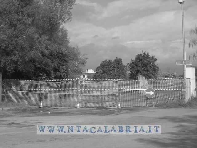 tratto di strada chiuso